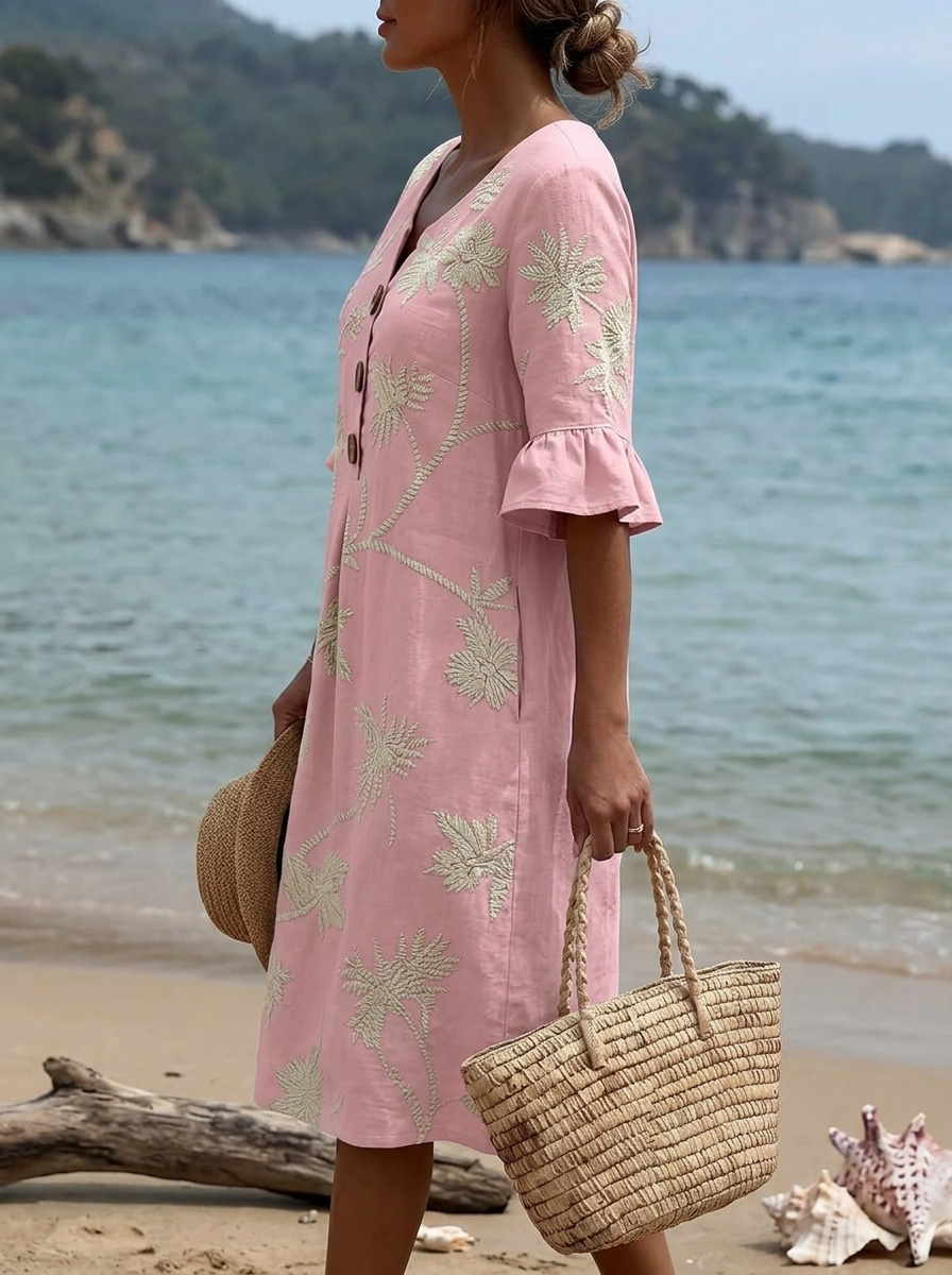 Marina | Conjunto dos piezas con pantalón palazzo