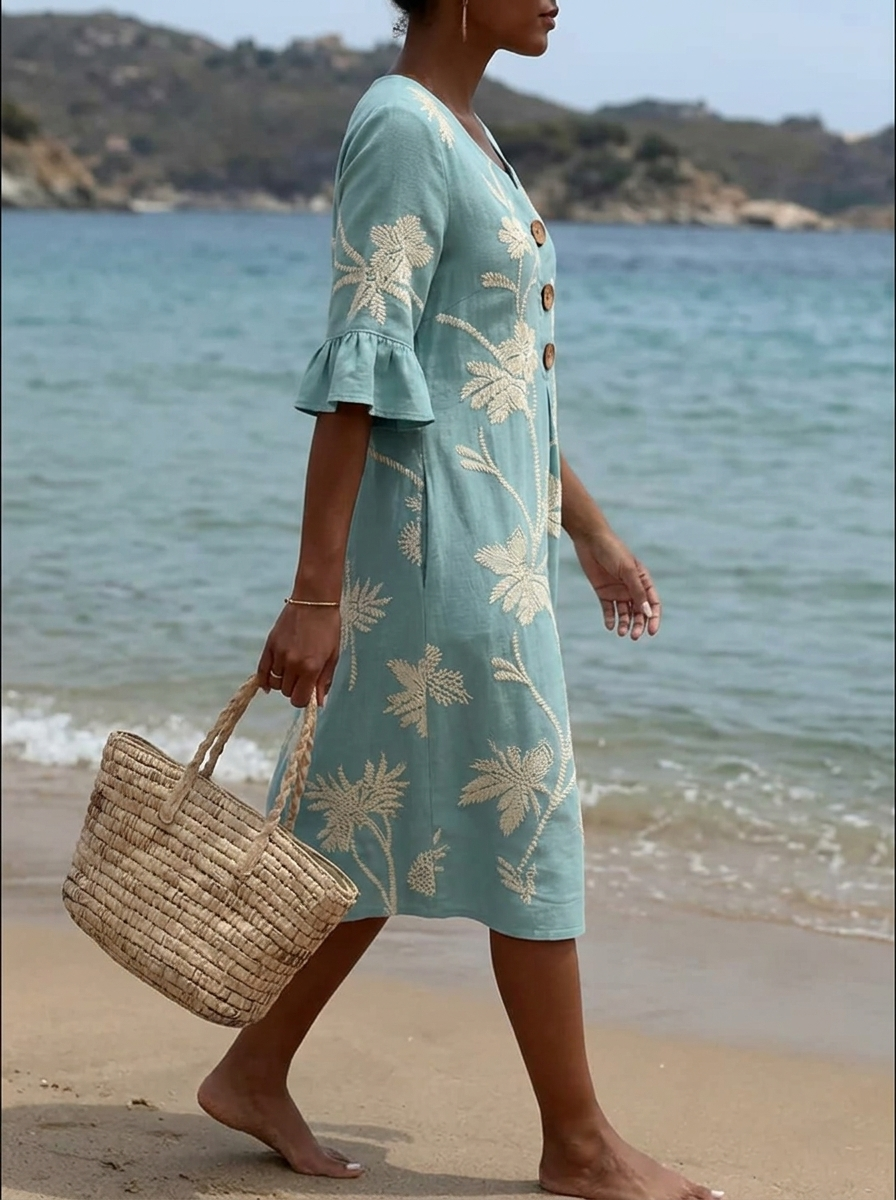 Marina | Conjunto dos piezas con pantalón palazzo (Copia)