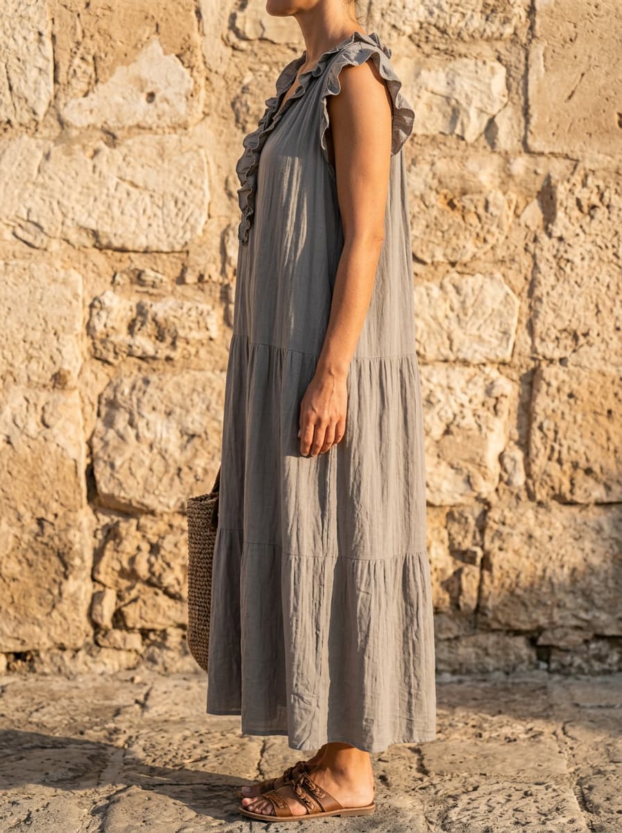 Camélia | Vestido Largo Bohemio