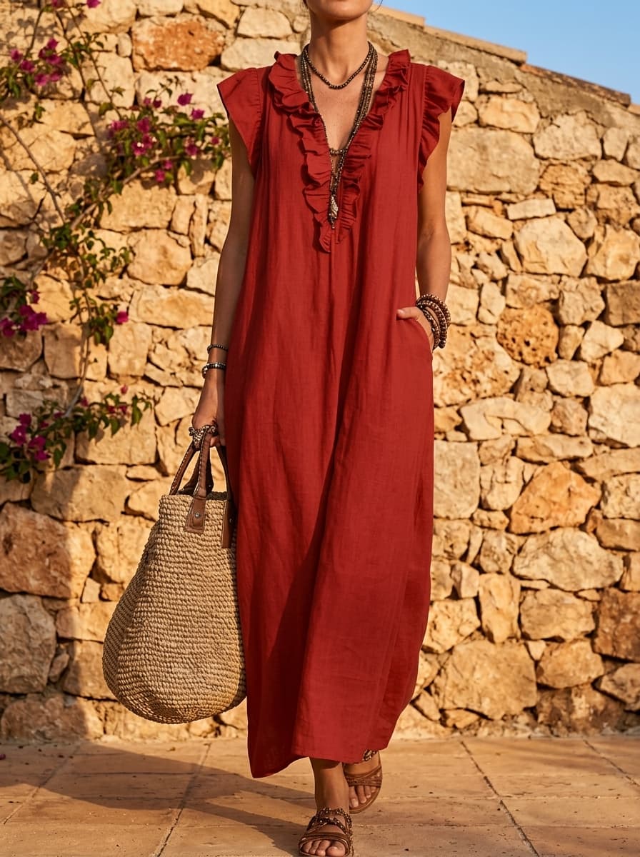 Camélia | Vestido Largo Bohemio