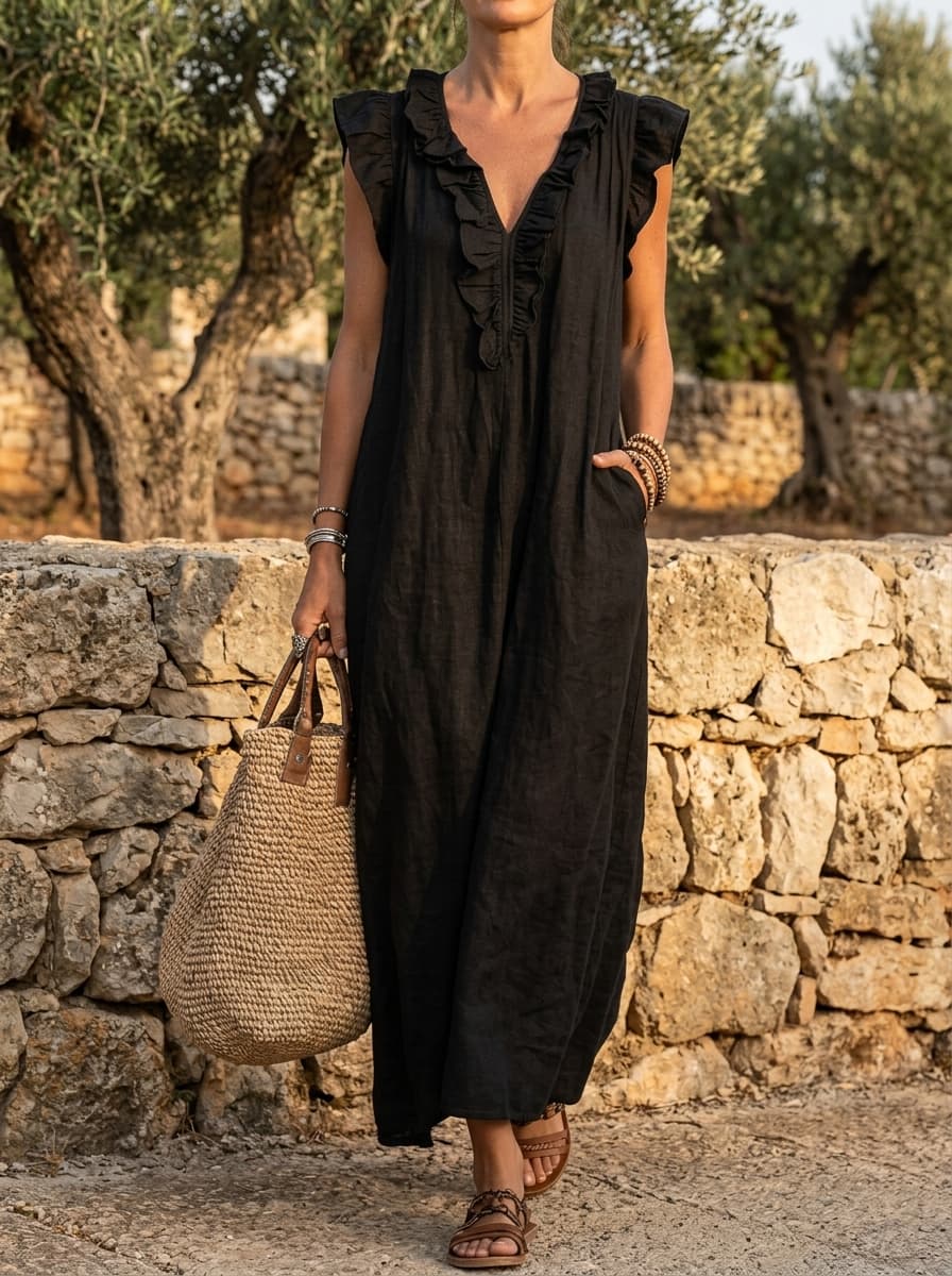 Camélia | Vestido Largo Bohemio